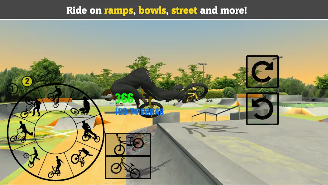 Взлом BMX FE3D 2 (БМХ ФЭ3Д 2)  [МОД Много монет] — стабильная версия apk на Андроид screen 4