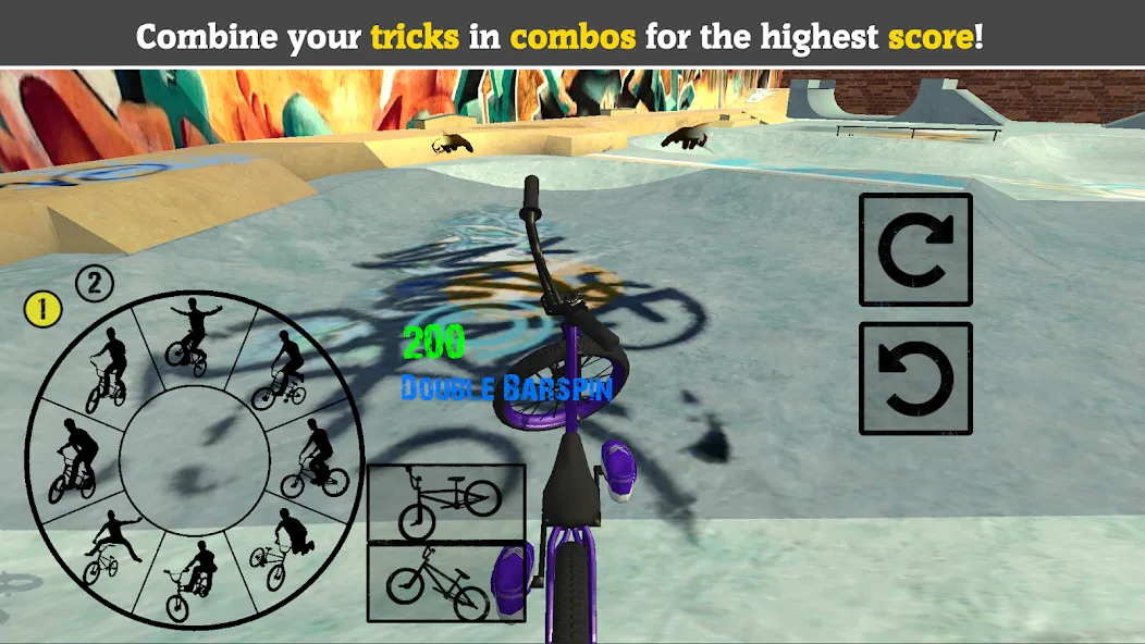 Взлом BMX FE3D 2 (БМХ ФЭ3Д 2)  [МОД Много монет] — стабильная версия apk на Андроид screen 5