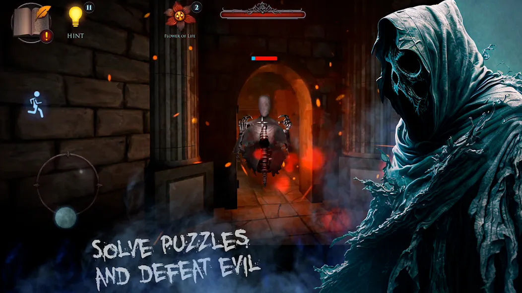 Взломанная Horror Maze — Scary Games (Хоррор Лавиринт РПГ)  [МОД Меню] — стабильная версия apk на Андроид screen 4