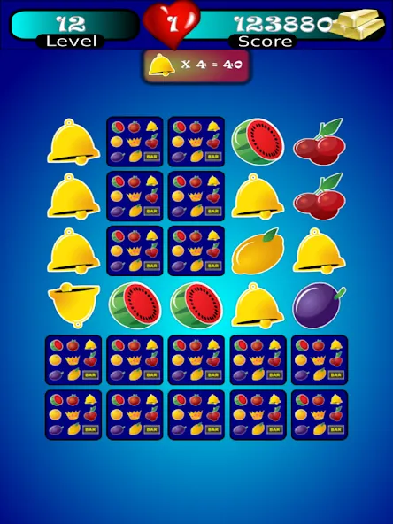 Скачать взломанную Slot Machine Fruit Memory A (Слотмашина Фруктовая Память А)  [МОД Unlimited Money] — стабильная версия apk на Андроид screen 5