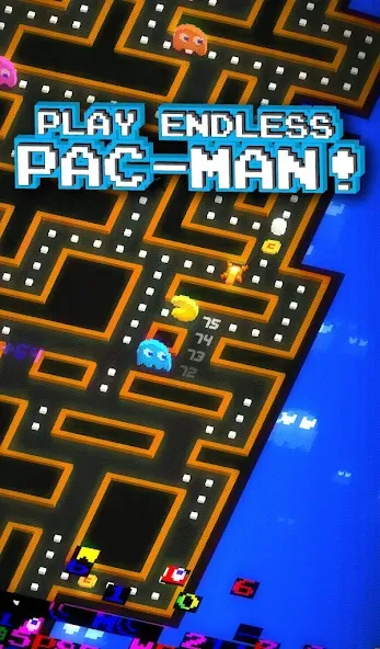 Взлом PAC-MAN 256 — Endless Maze (ПАК)  [МОД Mega Pack] — последняя версия apk на Андроид screen 1