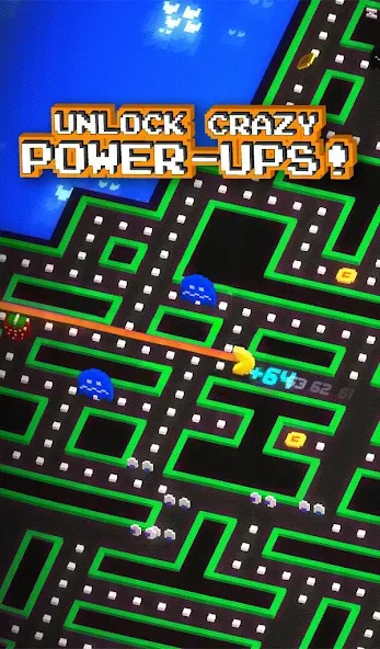 Взлом PAC-MAN 256 — Endless Maze (ПАК)  [МОД Mega Pack] — последняя версия apk на Андроид screen 5