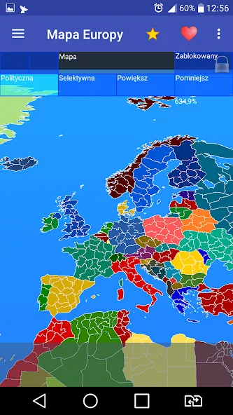 Скачать взломанную Europe map  [МОД Menu] — последняя версия apk на Андроид screen 2