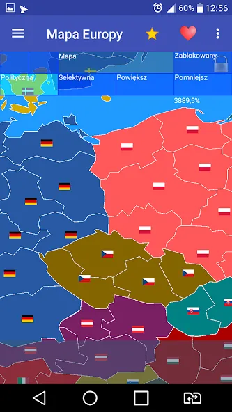 Скачать взломанную Europe map  [МОД Menu] — последняя версия apk на Андроид screen 3