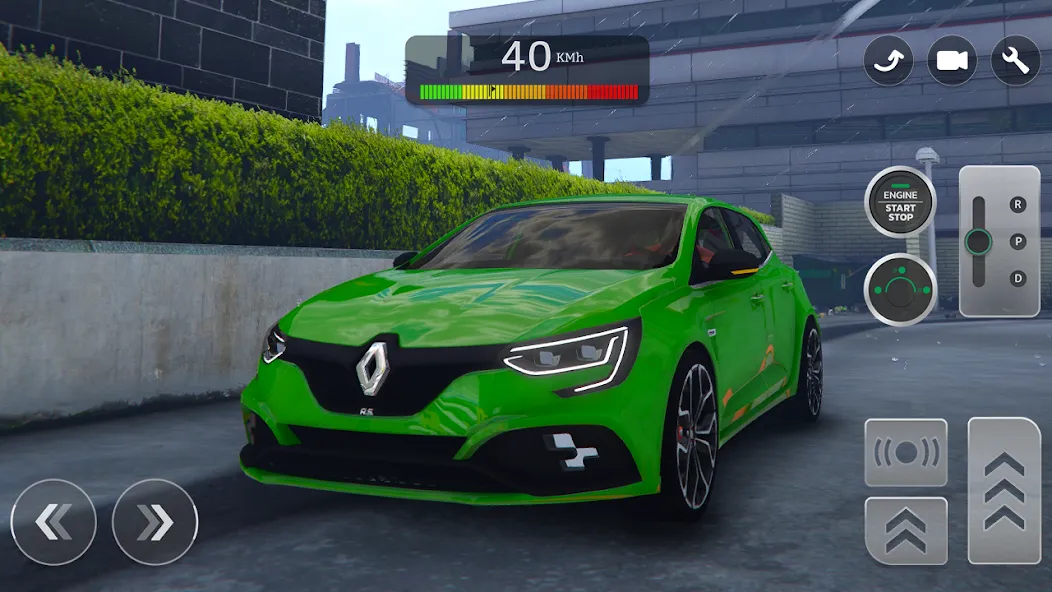 Скачать взлом Renault Megane RS Simulator (Рено Меган  Симулятор)  [МОД Menu] — стабильная версия apk на Андроид screen 2