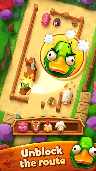 Взлом Farm Jam: Animal Parking Game (Фарм Джам)  [МОД Unlimited Money] — последняя версия apk на Андроид screen 1