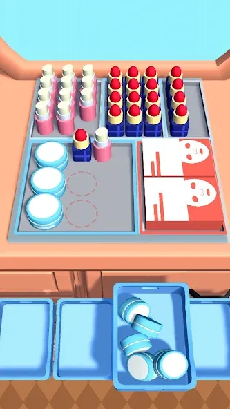 Взломанная Fill Up Fridge：Organizing Game  [МОД Все открыто] — полная версия apk на Андроид screen 3