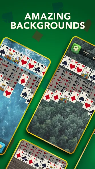 Взлом FreeCell Classic Card Game (ФриСел Классическая карточная игра)  [МОД Menu] — стабильная версия apk на Андроид screen 2