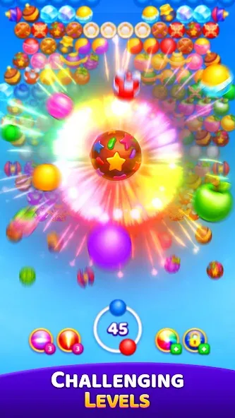 Взломанная Bubble Cafe (Бабл Кафе)  [МОД Меню] — последняя версия apk на Андроид screen 1