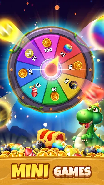 Взлом Bubble Shooter Primitive Eggs (Бабл Шутер Примитивные Яйца)  [МОД Unlimited Money] — полная версия apk на Андроид screen 1