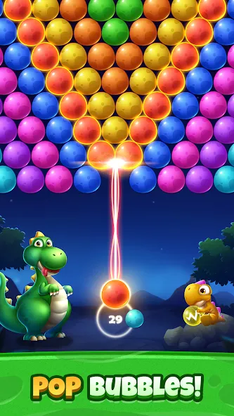 Взлом Bubble Shooter Primitive Eggs (Бабл Шутер Примитивные Яйца)  [МОД Unlimited Money] — полная версия apk на Андроид screen 2