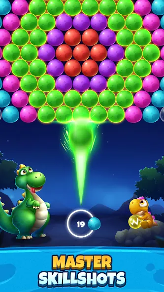 Взлом Bubble Shooter Primitive Eggs (Бабл Шутер Примитивные Яйца)  [МОД Unlimited Money] — полная версия apk на Андроид screen 3