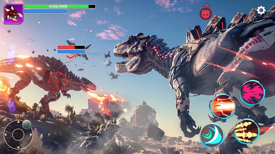 Взлом Mech War: Jurassic Dinosaur (Мех Батл)  [МОД Unlimited Money] — стабильная версия apk на Андроид screen 5