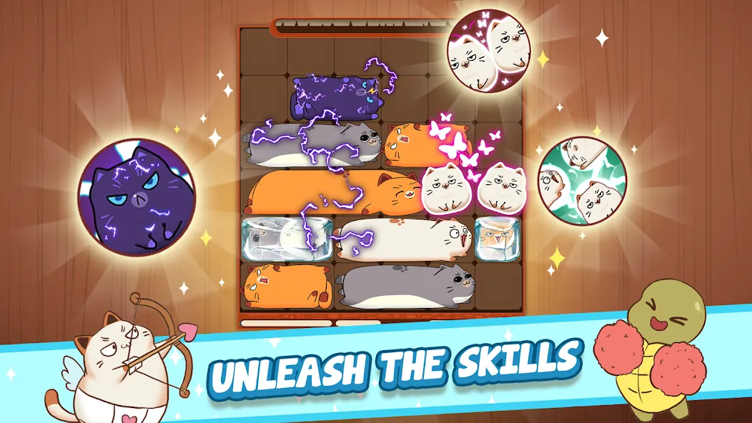 Взлом Haru Cats: Cute Sliding Puzzle (Хару Кэтс)  [МОД Menu] — полная версия apk на Андроид screen 4