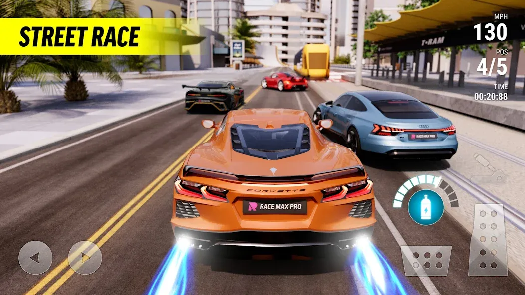 Скачать взлом Race Max Pro — Car Racing (Рейс Макс Про)  [МОД Много монет] — полная версия apk на Андроид screen 3