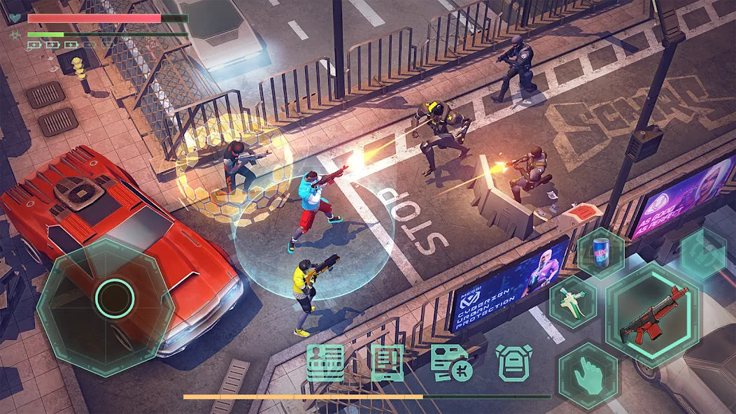 Скачать взлом Cyberika: Action Cyberpunk RPG (Сайберика)  [МОД Unlocked] — последняя версия apk на Андроид screen 5