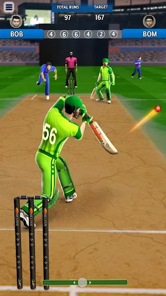 Скачать взломанную Play Cricket Games (Плей Крикет Геймс)  [МОД Unlocked] — стабильная версия apk на Андроид screen 2