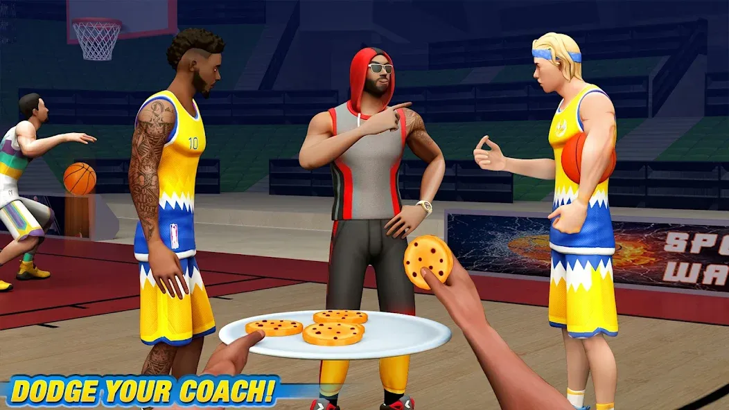 Взлом Dunk Smash: Basketball Games (Баскетбольные игры)  [МОД Меню] — последняя версия apk на Андроид screen 5