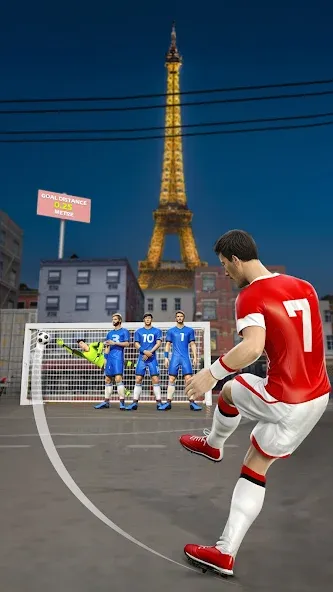 Взлом Street Football Kick Games (Уличный футбол Игры с ударами)  [МОД Меню] — стабильная версия apk на Андроид screen 5