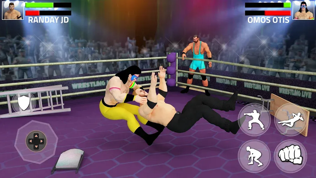 Скачать взлом Tag Team Wrestling Game (Таг Тим Реслинг Гейм)  [МОД Много монет] — последняя версия apk на Андроид screen 4