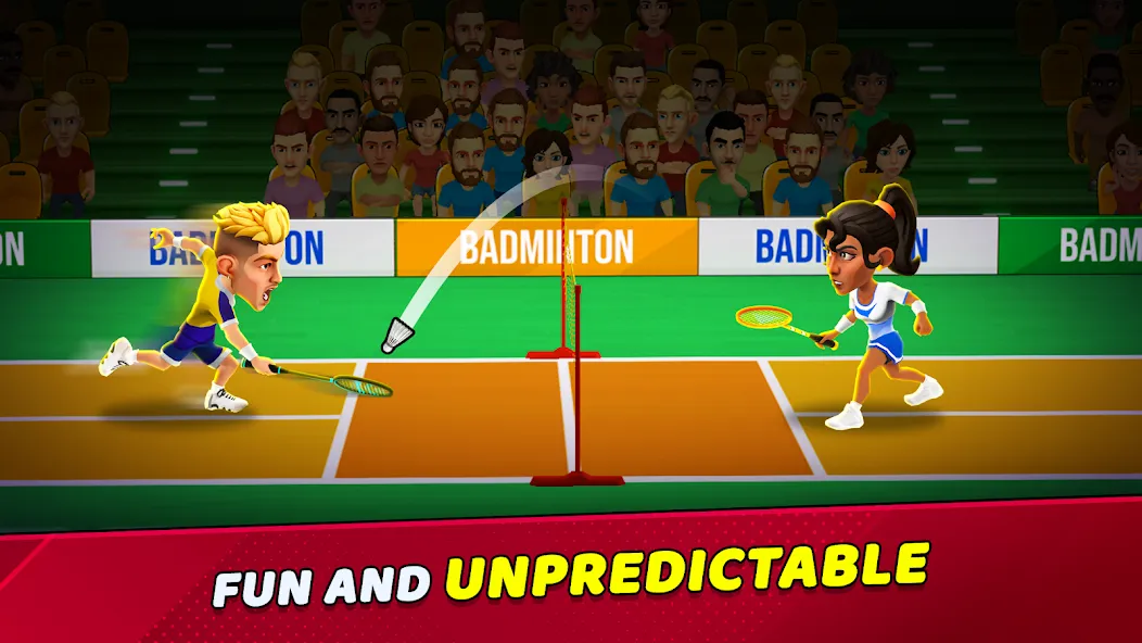 Скачать взлом Badminton Clash 3D (Бадминтон Клаш 3D)  [МОД Unlimited Money] — стабильная версия apk на Андроид screen 2