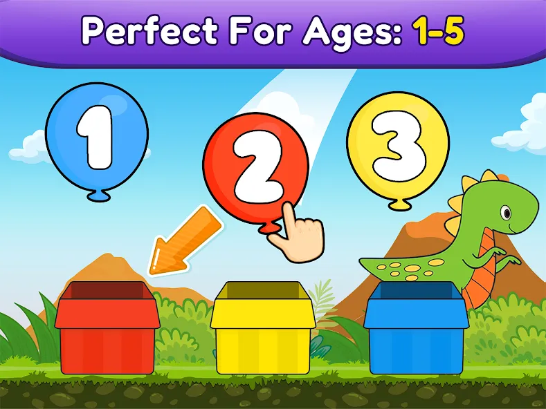 Скачать взлом Balloon Pop Kids Learning Game  [МОД Menu] — стабильная версия apk на Андроид screen 4