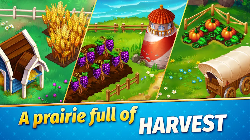 Взломанная Solitaire Golden Prairies  [МОД Unlocked] — последняя версия apk на Андроид screen 2