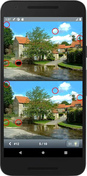 Взломанная Find 10 differences  [МОД Бесконечные деньги] — стабильная версия apk на Андроид screen 1