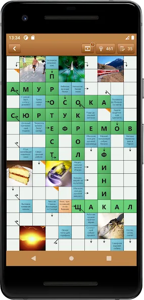 Взлом Сканворд Фан  [МОД Много монет] — стабильная версия apk на Андроид screen 1