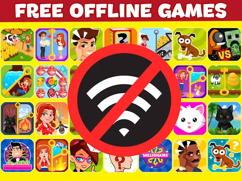 Взломанная Offline Games: don't need wifi  [МОД Unlimited Money] — стабильная версия apk на Андроид screen 5