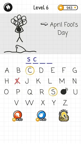 Взломанная Hangman Words:Two Player Games  [МОД Все открыто] — полная версия apk на Андроид screen 5