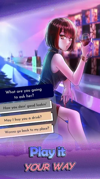 Взлом HaremKing — Waifu Dating Sim (ХаремКинг)  [МОД Бесконечные деньги] — стабильная версия apk на Андроид screen 1