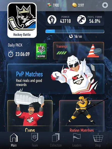 Взломанная Hockey Battle 2 (Хоккей Батл 2)  [МОД Unlimited Money] — последняя версия apk на Андроид screen 5