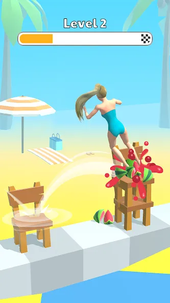 Скачать взлом Human Flip: Jump Master Game (Хуман Флип)  [МОД Unlimited Money] — полная версия apk на Андроид screen 5