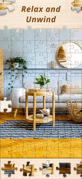 Взломанная Jigsaw Premium Puzzles HD (Джигсоу)  [МОД Все открыто] — стабильная версия apk на Андроид screen 4