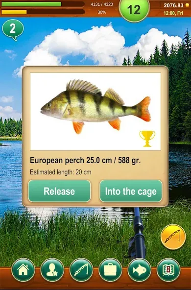 Взлом Fishing Baron — fishing game  [МОД Mega Pack] — последняя версия apk на Андроид screen 3