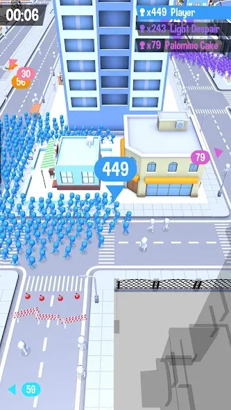 Скачать взломанную Crowd City (Крауд Сити)  [МОД Unlocked] — последняя версия apk на Андроид screen 4