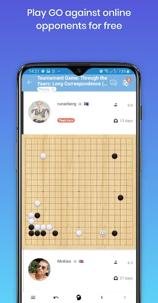 Взломанная Sente — Online GO (Сенте)  [МОД Mega Pack] — полная версия apk на Андроид screen 2