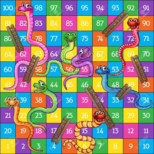 Скачать взлом Snake and ladder (Змеи и лестницы)  [МОД Меню] — полная версия apk на Андроид screen 4