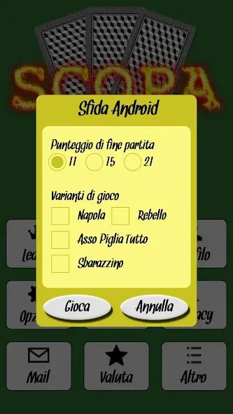 Скачать взломанную Scopa (Скопа)  [МОД Unlocked] — полная версия apk на Андроид screen 3