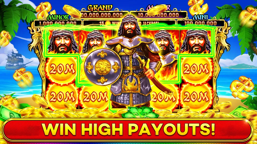 Скачать взлом Jackpot Boom Casino Slot Games (Джекпот Бум Казино Игры на Слотмашинах)  [МОД Все открыто] — стабильная версия apk на Андроид screen 2