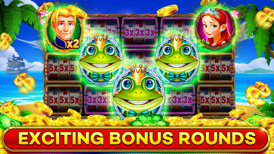 Скачать взлом Jackpot Boom Casino Slot Games (Джекпот Бум Казино Игры на Слотмашинах)  [МОД Все открыто] — стабильная версия apk на Андроид screen 5