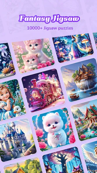 Взлом Fantasy Jigsaw — HD Puzzle (Фэнтези Пазл)  [МОД Все открыто] — полная версия apk на Андроид screen 1