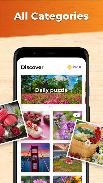 Скачать взлом Jigsaw Puzzles HD Puzzle Games  [МОД Много денег] — полная версия apk на Андроид screen 3