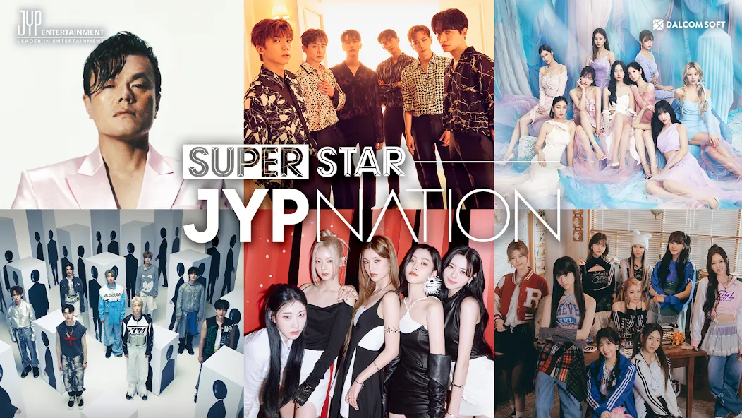 Скачать взлом SUPERSTAR JYPNATION (УПЕРСТАР НЭЙШН)  [МОД Menu] — последняя версия apk на Андроид screen 1