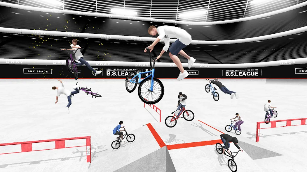 Взлом BMX Space (БМХ Спейс)  [МОД Menu] — полная версия apk на Андроид screen 1