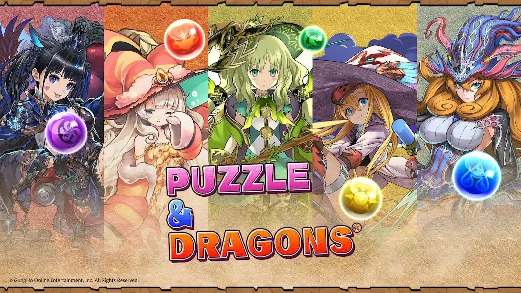 Скачать взломанную Puzzle & Dragons  [МОД Mega Pack] — последняя версия apk на Андроид screen 1