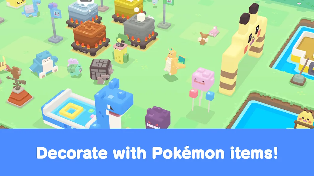 Взломанная Pokémon Quest  [МОД Unlocked] — стабильная версия apk на Андроид screen 4