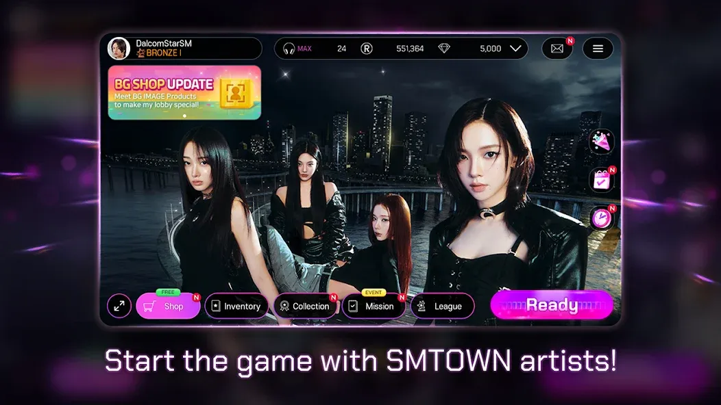 Взлом SUPERSTAR SMTOWN (уперСтар СМТАУН)  [МОД Бесконечные монеты] — полная версия apk на Андроид screen 2