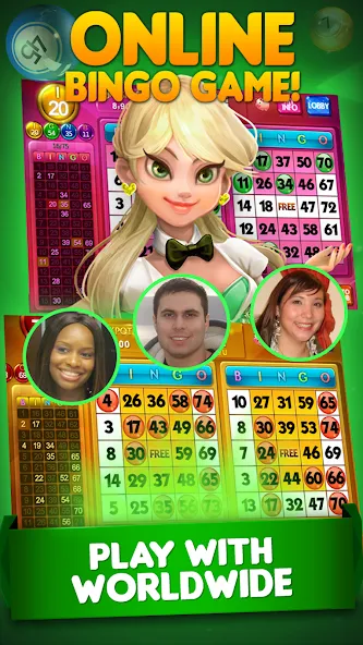 Взлом Bingo City 75 : Bingo & Slots (Бинго Сити 75)  [МОД Бесконечные монеты] — стабильная версия apk на Андроид screen 2